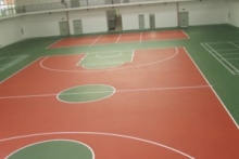 硅（PU）塑膠球場地坪